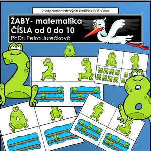 Žabky - čísla do 10