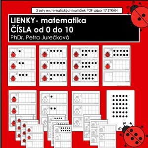 LIENKY - počítanie do 10 - TABUĽKY