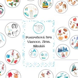 Postrehová hra - Mikuláš, Vianoce, Zima