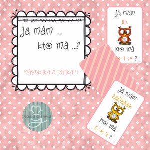 Násobilka a delilka 4