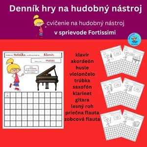 Denník hry na hudobný nástroj