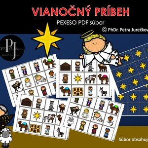 VIANOČNÝ PRÍBEH- PEXESO (Vianoce)