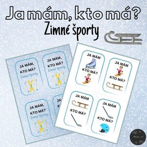 Ja mám, kto má? Zimné športy