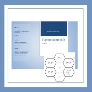 Vlastnosti mocnín - hexagóny 