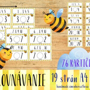 Porovnávanie do 20, Matematika do 20