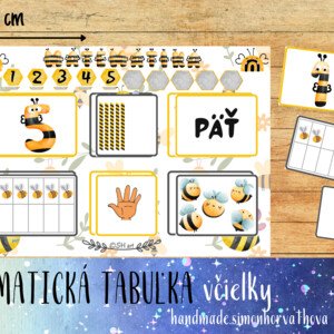 VČIELKY - číselná matematika