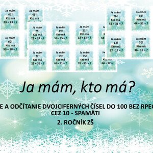 Ja mám, kto má...?