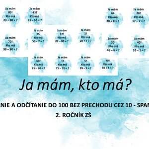Ja mám, kto má...? 