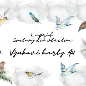SVETOVÝ DEŇ VTÁCTVA - Veľké výukové karty A4