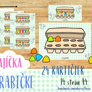 Vajíčka v krabičke, Aktivity s vajíčkami, Veľká noc 