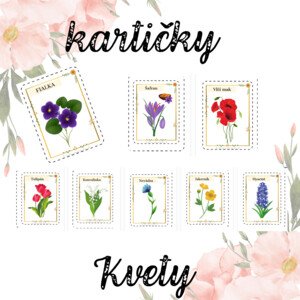 JARNÉ KVETY - DEMONŠTRAČNÉ KARTY