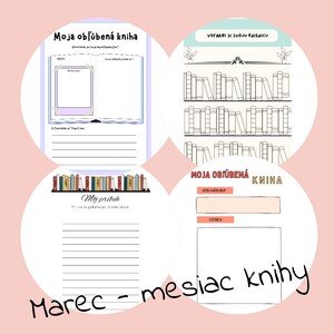 Marec - mesiac knihy 
