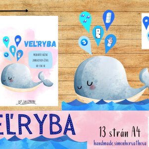 Veľryba - priraďovanie čísel, Čísla od 1 do 10