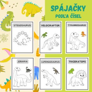 DINOSAURY - spájačky