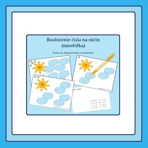 Násobilka - rozklad na súčin