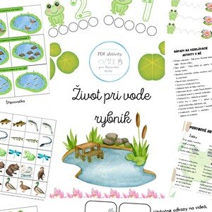Život pri vode - rybník