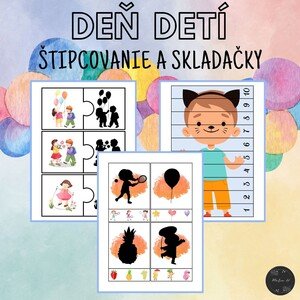 Deň detí, štipcovanie a skladačky