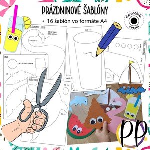 Prázdninové šablóny na kreslenie