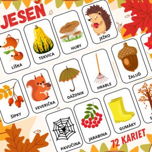 JESEŇ - karty