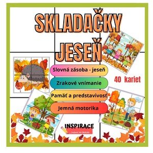 Skladačky (puzzle) JESEŇ 🍂