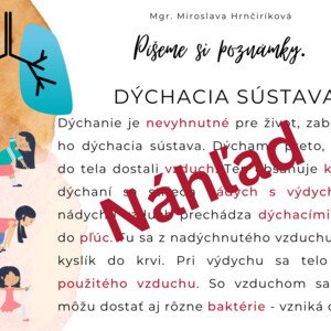 Poznámkové karty prírodoveda 2.polrok 4.ročník