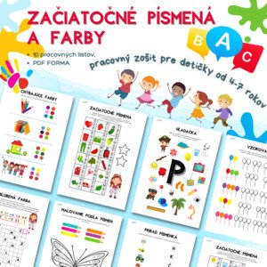 ZAČIATOČNÉ PÍSMENÁ A FARBY