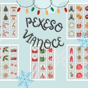 Pexeso Vianoce