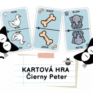 Logopédia - Hláska S hra Čierny Peter 
