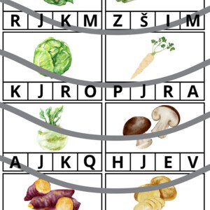 Štipcovačka - ovocie, zelenina