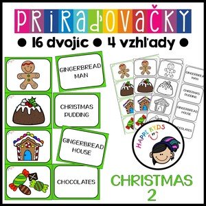 Priraďovačky - CHRISTMAS 2