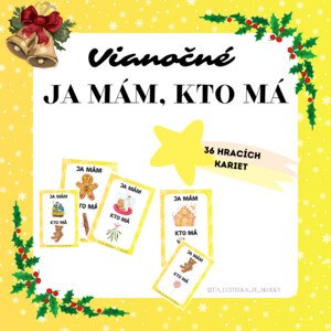 Vianočné JA MÁM, KTO MÁ