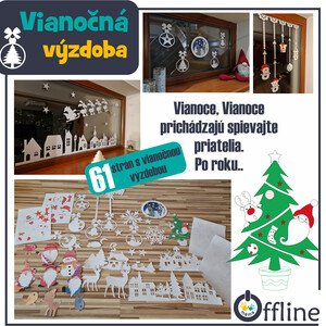Papierová výzdoba na Vianoce