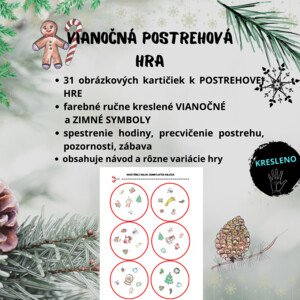 Vianočná postrehová hra
