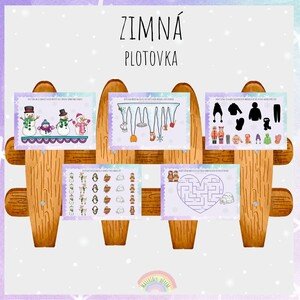 Zimná plotovka alebo brožúra