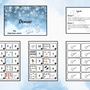 Domino (zima, vtáky v zime)