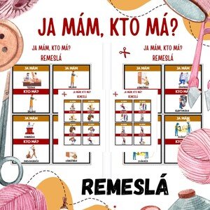 Remeslá - ja mám, kto má?