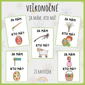 Veľkonočné Ja mám, kto má?