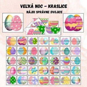 Veľká noc - kraslice (vajcia)