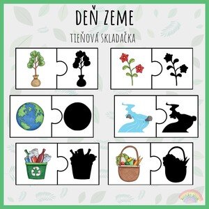 Deň Zeme, tieňová skladačka