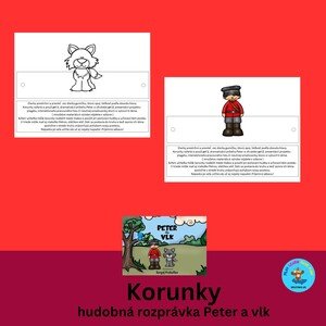 Peter a vlk - korunky