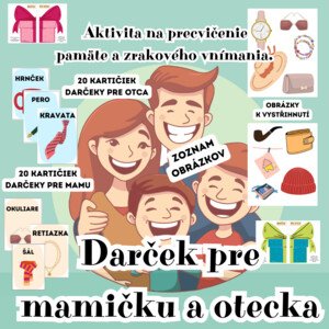Darček pre mamičku a otecka