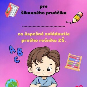 DIPLOM pre žiakov ZŠ