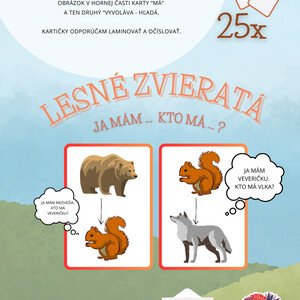 Lesné zvieratá 