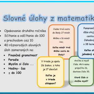 Slovné úlohy