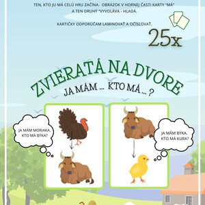 ZVIERATÁ NA DVORE 
