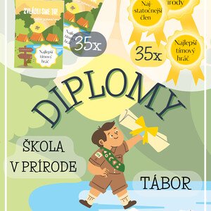 Diplomy: Škola v prírode/Tábor -Pri jazere