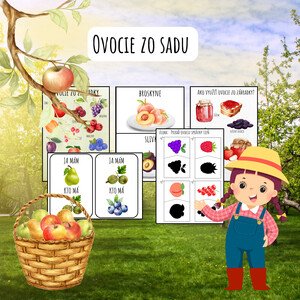 Ovocie zo sadu, ovocie, zelenina, jeseň v záhrade