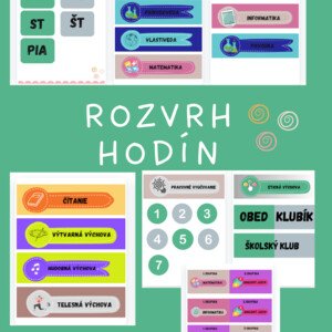 Rozvrh hodín 