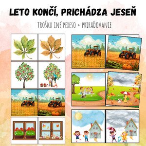 Leto končí, prichádza jeseň