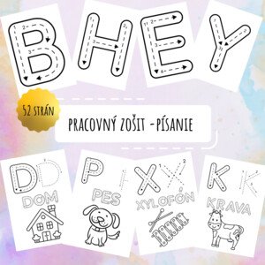 Pracovný zošit- písanie 